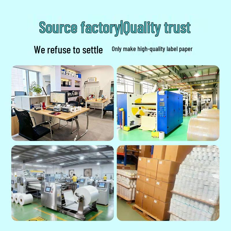 Samoprzylepne etykiety termiczne na kody kreskowe 100×150 mm - Trwałe i wodoodporne do logistyki