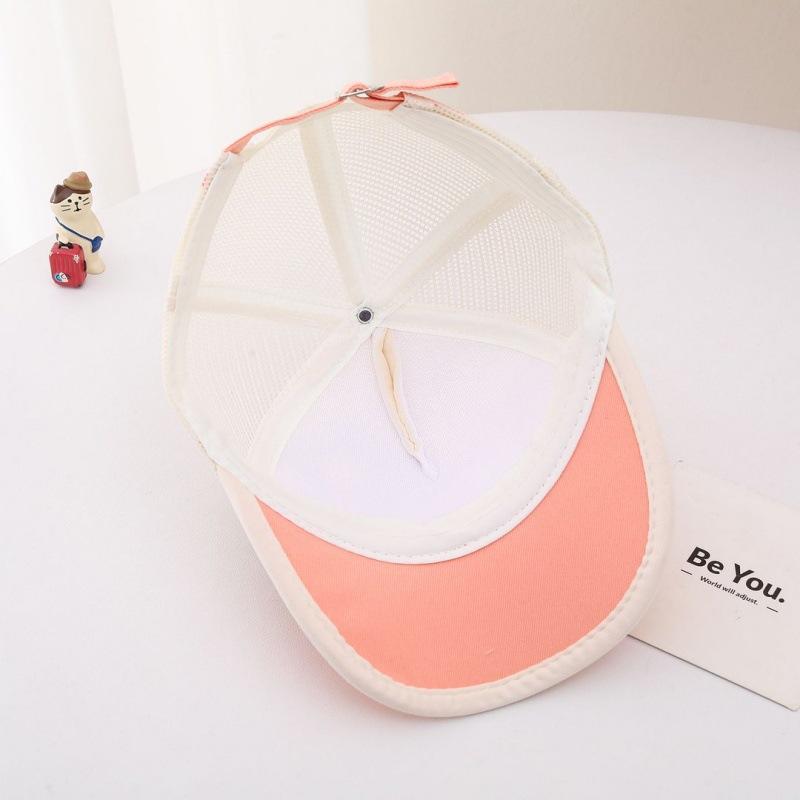 Kids Cartoon Baseball Cap Spring Summer Sun Protection Visor Hat For Boys Girls Cute And Versatile Outdoor Wear