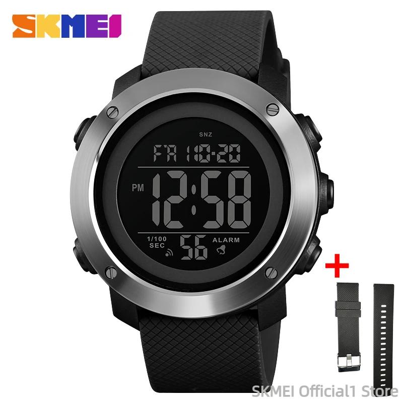SKMEI 1426 Luxe Digitale Horloge voor Mannen Sport Waterdicht Elektronische Heren Polshorloges Stopwatch Wekker 1416 Reloj Hombre
