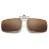 Flip Up Clip on Sunglasses Men Polarized Yellow Lens Night Vision Women Car Driving Gogglesanti Male Myopic Clips Eyeglasses