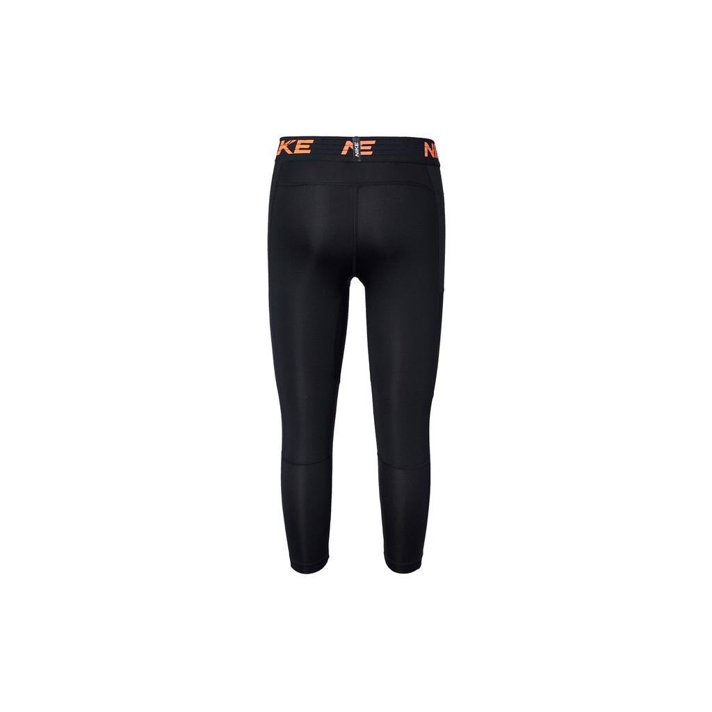Nike Solid Color Elastic Waist Mid Rise Sports Long Pants Men bottoms Black CT2926-010