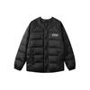 Sport Lifestyle Series Letter Print Windproof Comfortable Down Jacket Men Outerwear Carbon-Black L422M015-0018