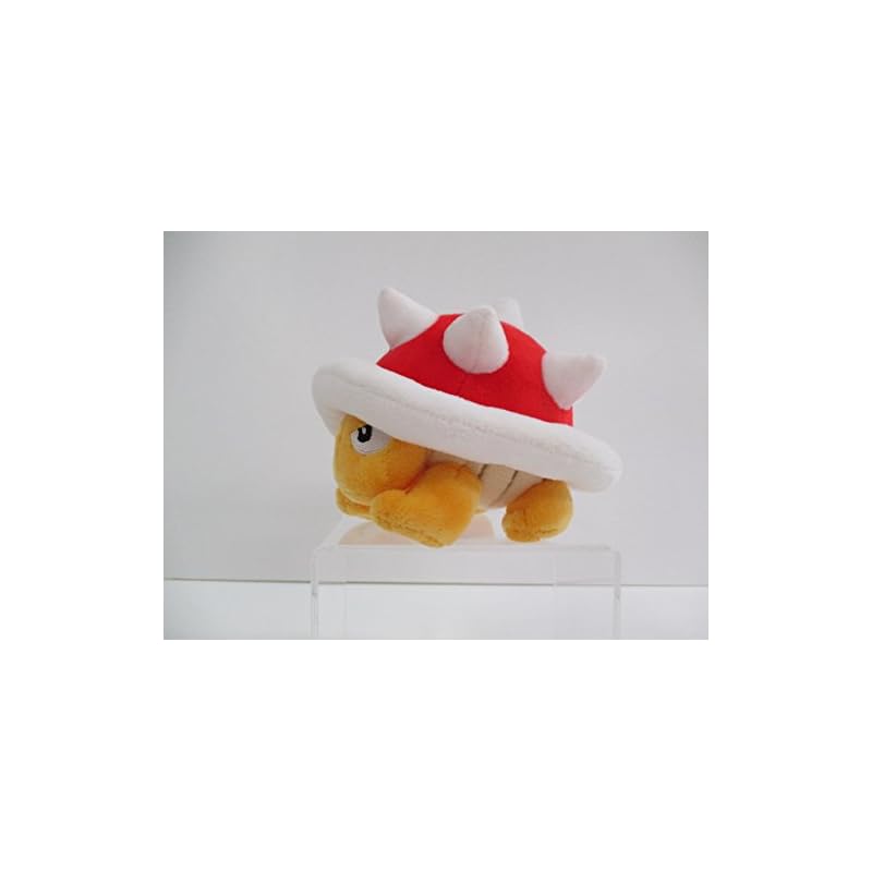Sanei Boeki Super Mario ALL STAR COLLECTION Spiny (S) Plush Toy, W13.5 X D14.5 X H12cm, AC29