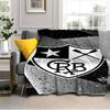 Shield With Star Emblem Printed Throws Blanket Soft Flannel Blankets for Couch Bed Gifts for Men Women Picnic blanket Christmas gifts