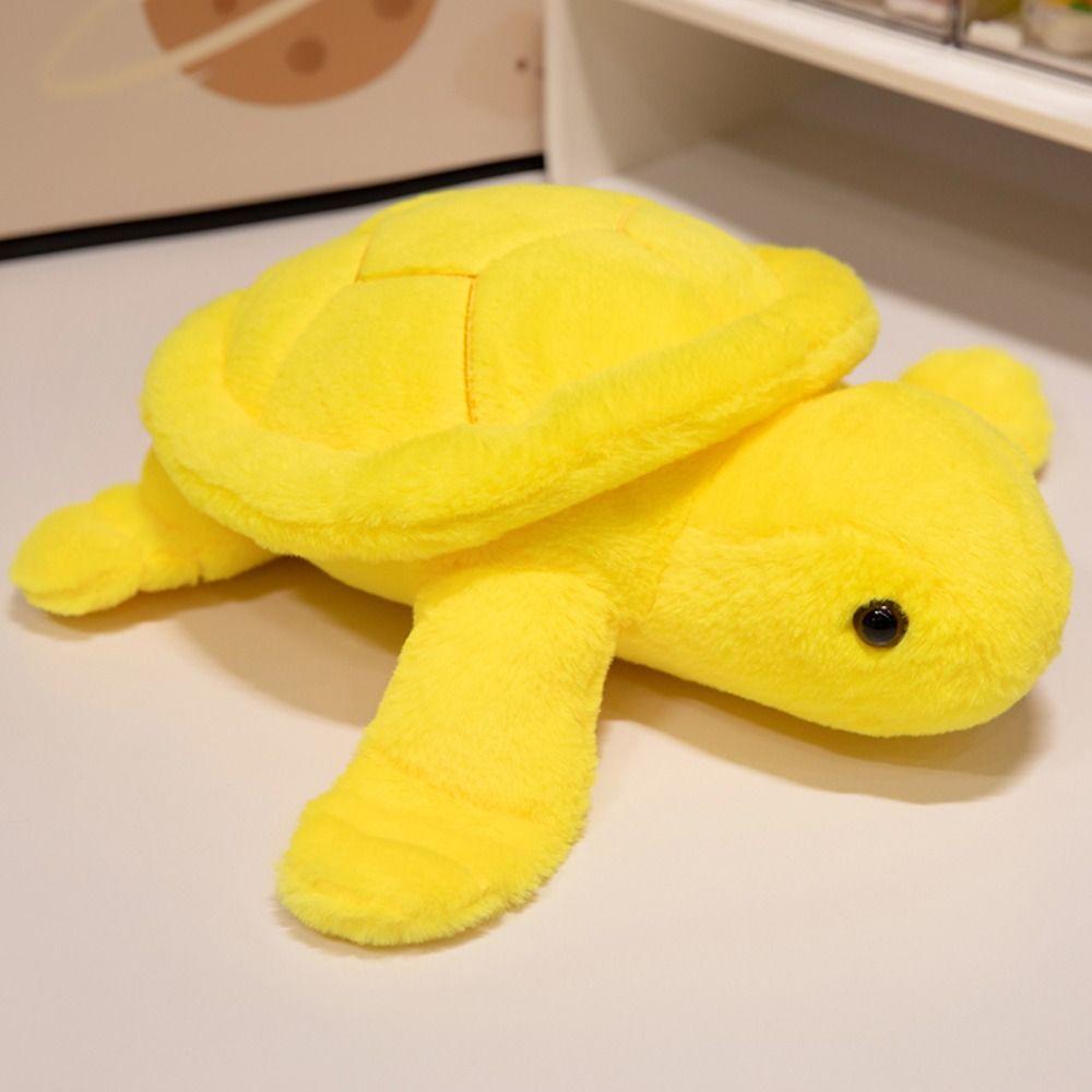 Collection Green Turtle Plush Toy Fluffy Sea Turtle Animal Doll  Car Decor