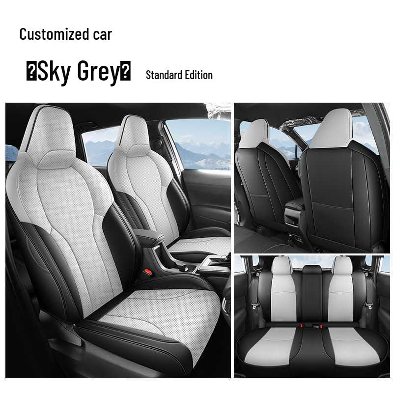 Universal Toyota Corolla Seat Cushions: Fits 26 Models, All-Season, Fully Enclosed, Vehicle-Specific Covers.