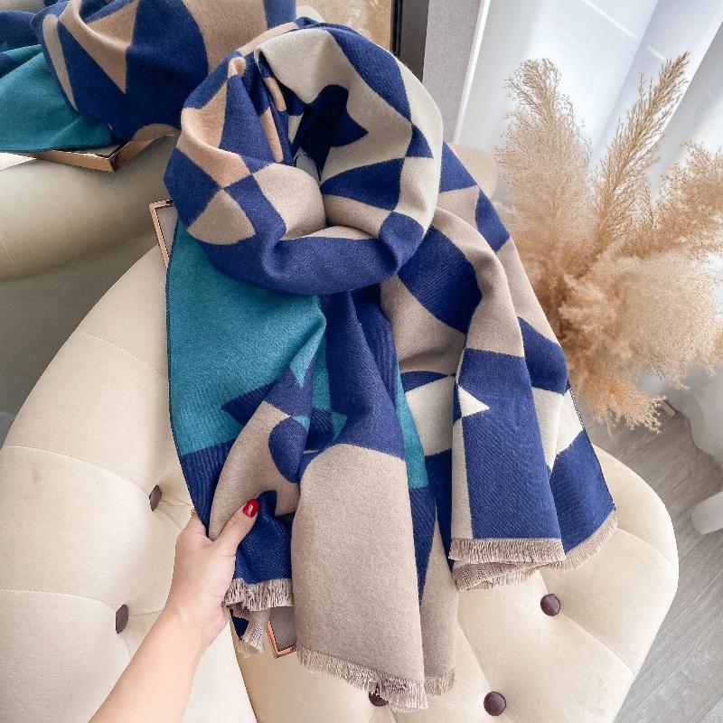 Cashmere Scarf for Women Thick Warm Winter Blanket Brand Female Luxury Quality Shawl Wrap Bufanda  Poncho Echarpe Pashmina
