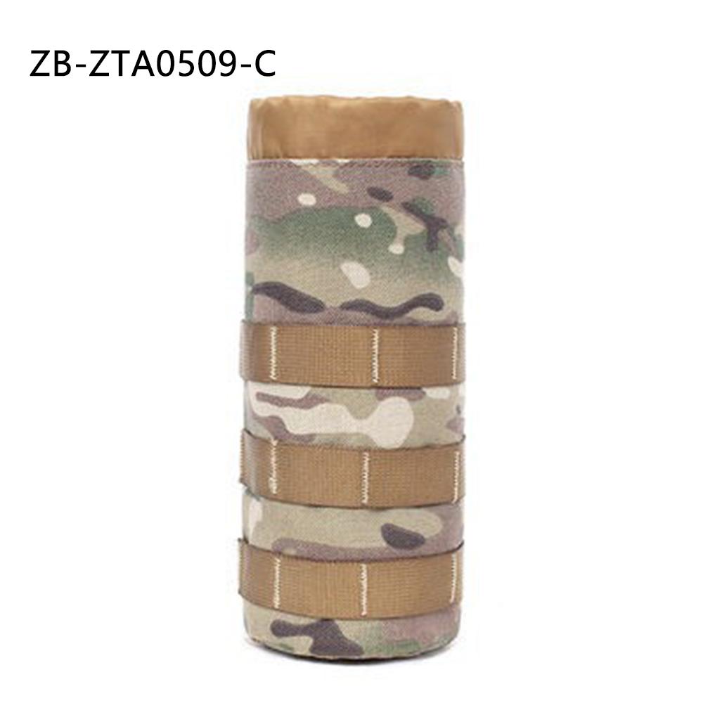 New Black Oxford Fabric Tactical MOLLE Water Bottle Pouch Bag For Hiking Jogging