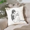 Goodnight Punpun Pillow Case Cushion Cover Soft Cute Throw Pillow Case For Car Sofa Pillowcase Polyester With Zipper