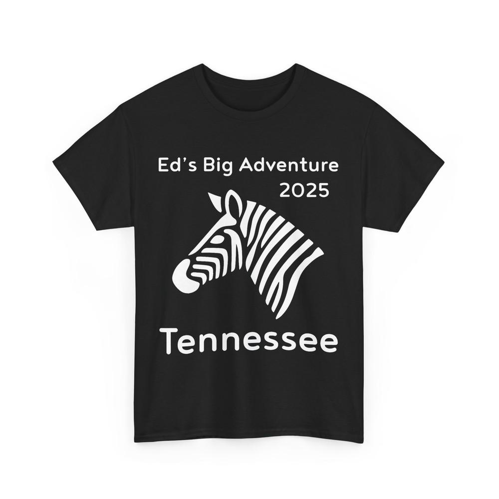 Ed's Adventure 2025 Tennessee Shirt, Ed Zebra T-Shirt