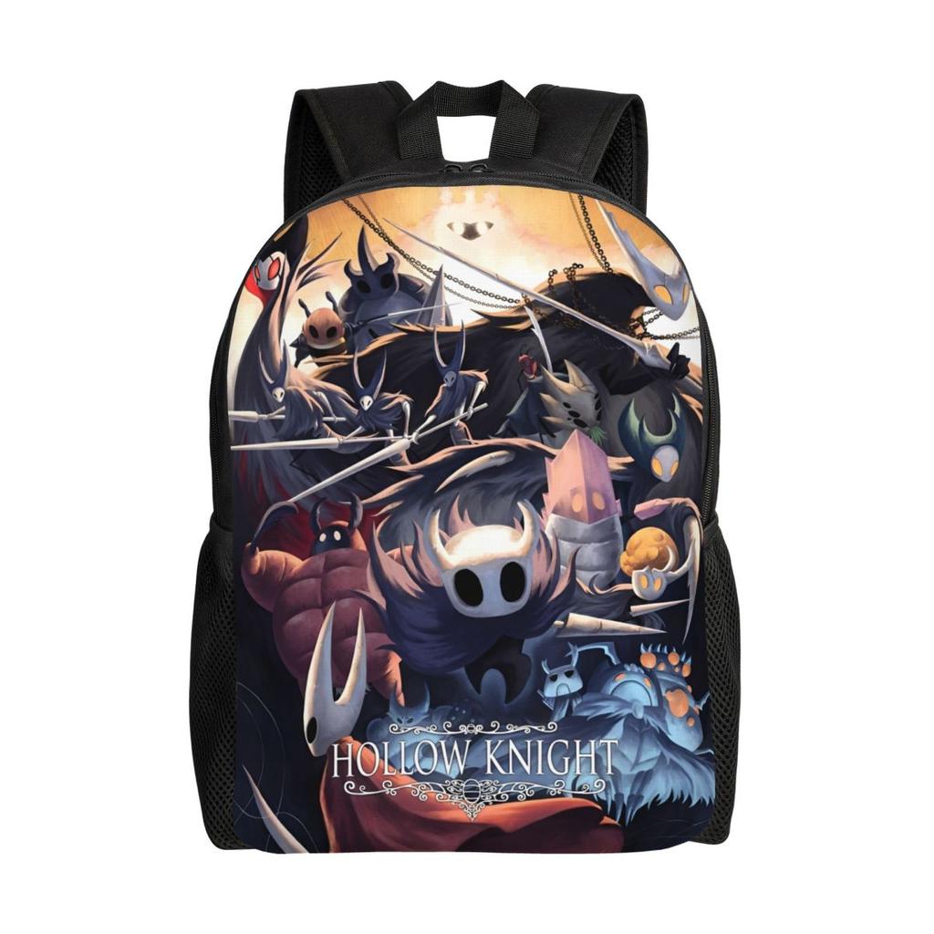 Hollow Knight Funny Games Backpack for Kids Boys Girls Lightweight School Bag for Toddlers Daycare
