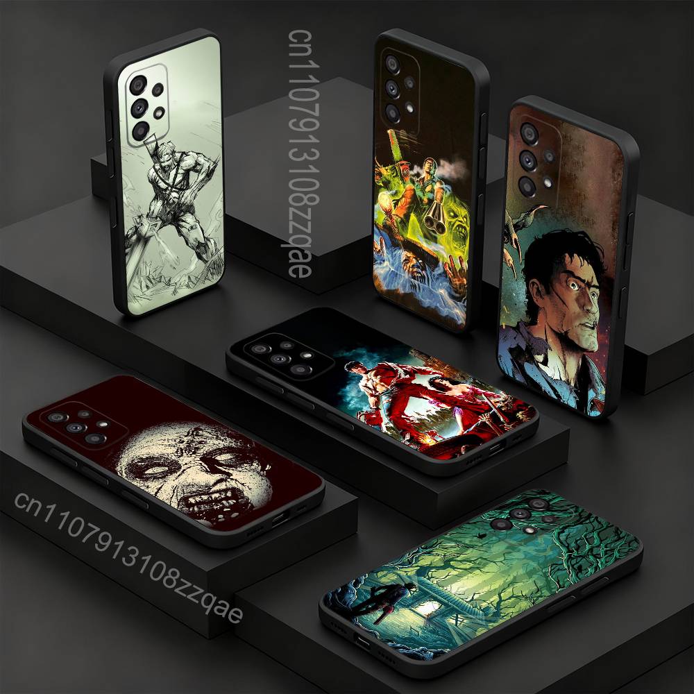 Horror E-Evil Dead Cool Phone Case For Samsung S 26,25,24,23,22,30,21,10,9,Ultra,Plus,Lite,FE,4,5G Black Soft Case