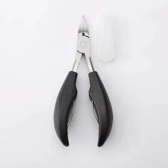 

Набор ножниц для ногтей Hawk-Beak и щипчиков для толстых ногтей Hawkbill Pliers чёрный