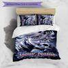 3pcs douma Cover Set - Personalized Name, HD Printed Bedding with 1 Cover and 2 Pillowcases - Perfect for Home Decor, Easy Care
