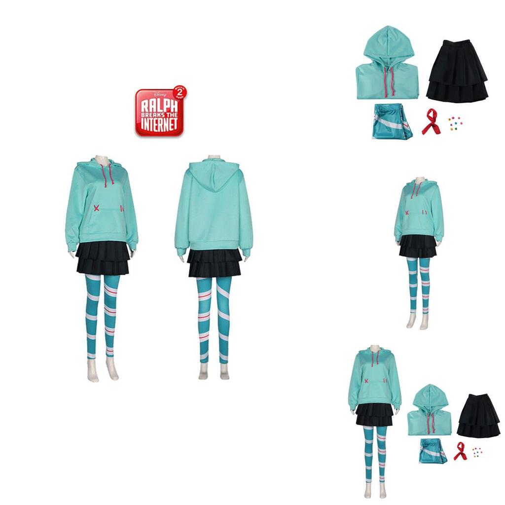 Unschlagbares Ralph reichts 2 Yuni Cosplay Kostüm für Frauen