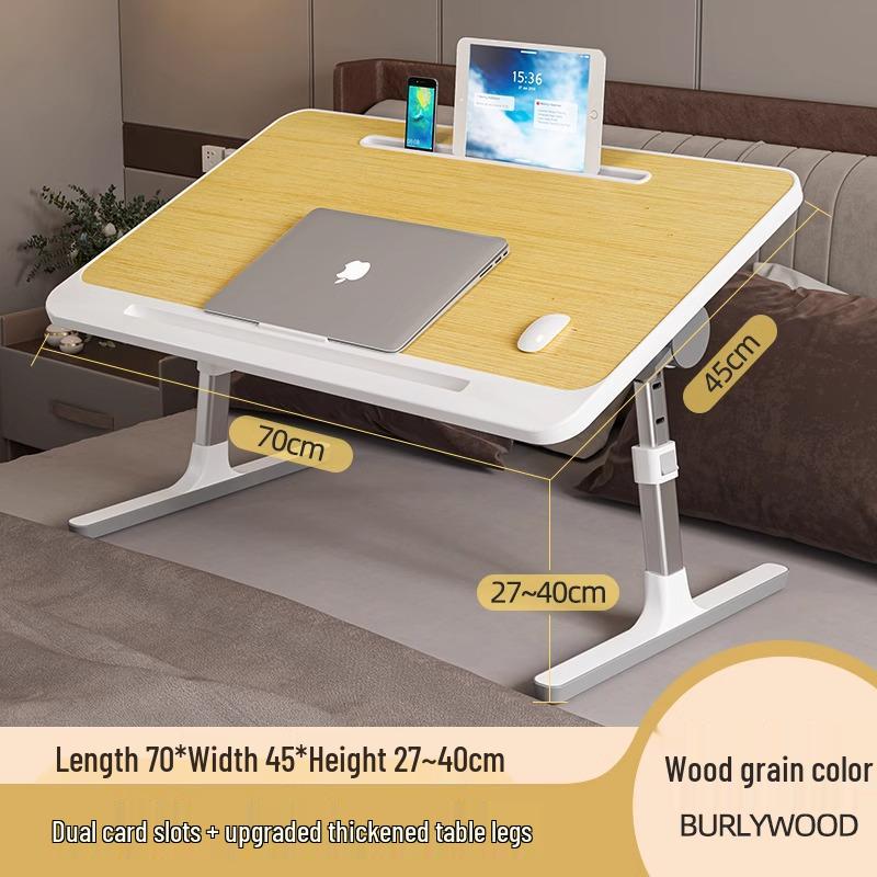 Adjustable Student Writing Table with Mobile Bracket for Bedroom or Dormitory