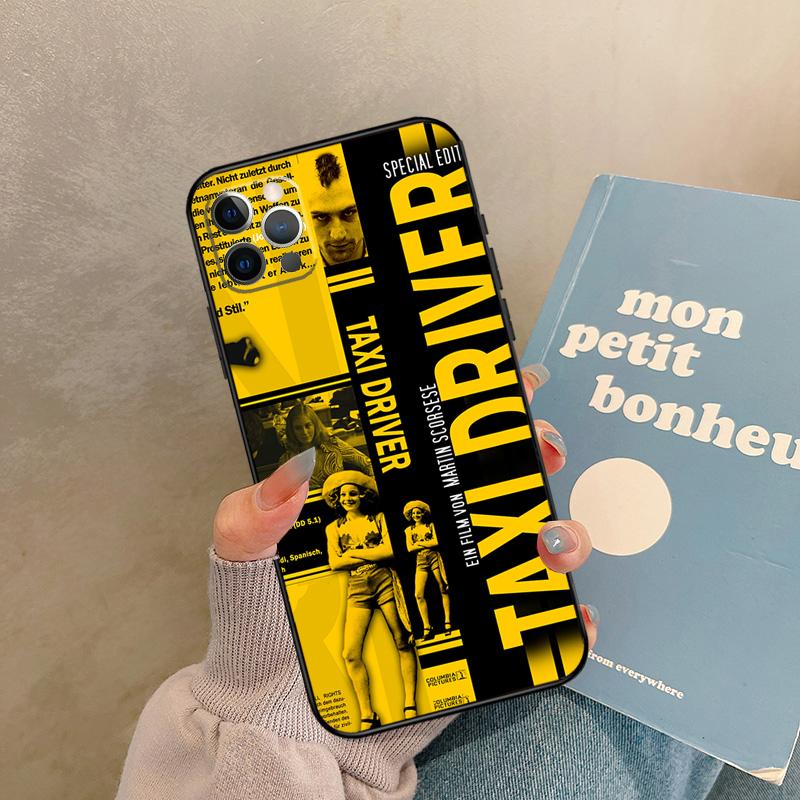 

Taxi Driver 1976 film poster Case For 17 Air iPhone 16 15 14 13 12 11 Pro Max 12 mini XR 15 16 Plus 16e Back Cover Shell iPhone 13 mini