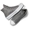 Converse Chuck Taylor All Star Comfortable Versatile Trendy Non-Slip High-Top Skate Shoes Unisex Sneakers Gray A05511C