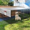 Kennel Cover 210D Oxford Privacy Enclosure Sunshade Waterproof Large Kennel Cover For Patio Picnic Outdoor Camping Backyard