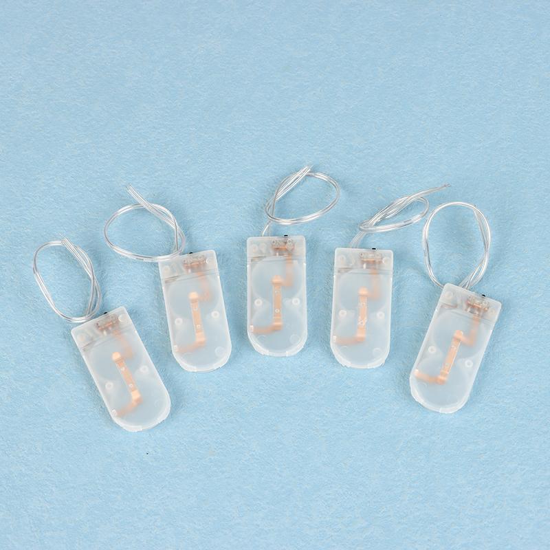 

5 шт. Держатель для кнопочных батареек-таблеток, чехол с выключателем, провода, батарейный отсек, одинарный/двойной слот A3