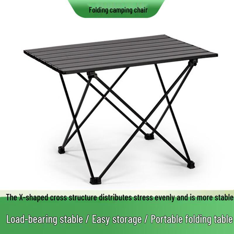 Junkaiwei Outdoor Folding Camping Table and Chair Set