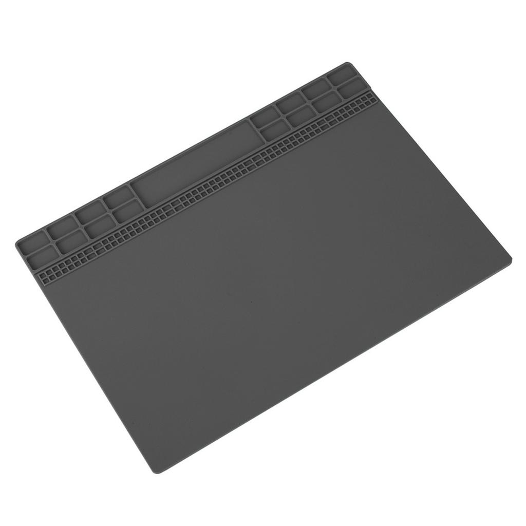 Heat Resistant Phone Computer Maintenance   Heat Insulation Pad Mat Gray