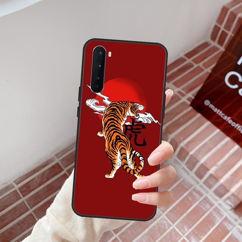 Japanese Tiger Case For OnePlus Nord 5 CE 2 3 4 Lite N20 N30 OnePlus 15 13 12 11 10R 13R 10T 13T 12R Cover