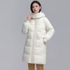 Cotton women's mid-length model 2025 winter new Korean version loose plus size thickened warm bread jacket cotton jacket