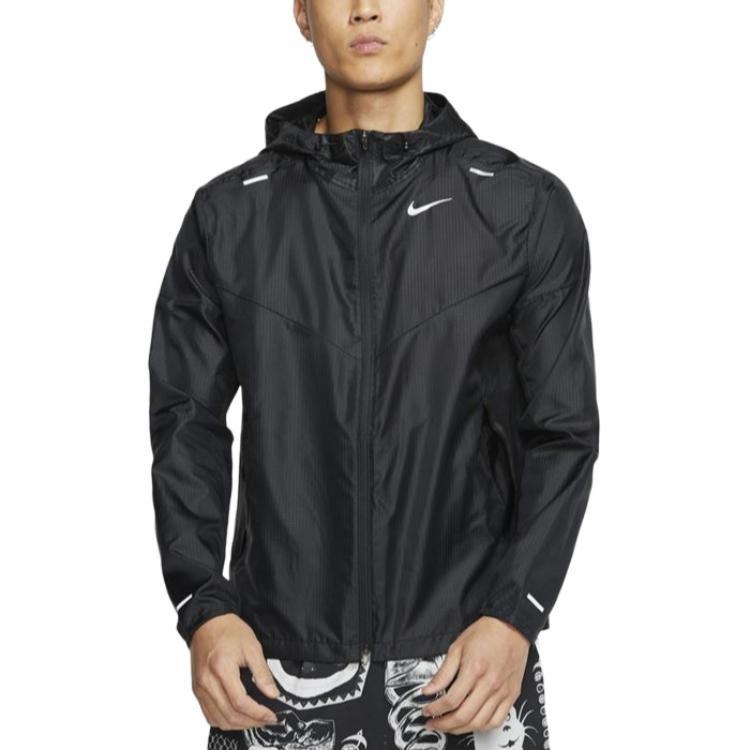 Nike Jackets Men's Black Hooded Moderate Other DB4092-010