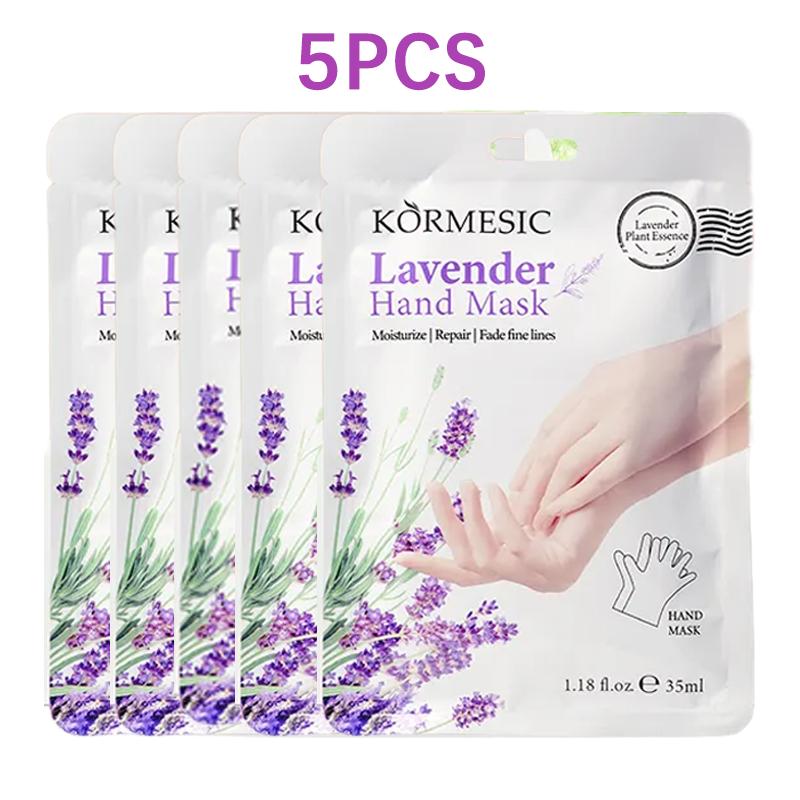 Hand Mask Moisturizing Gloves for Dry Skin Lavender-Scented & Aloe Vera Deep Nourishing Repair Treatment for Soft Smooth Hands