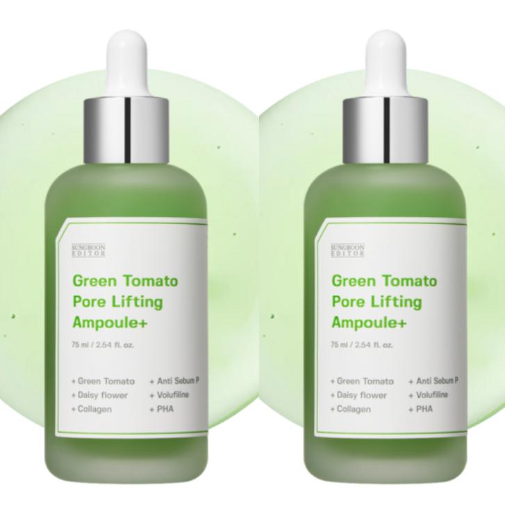SUNGBOON EDITOR Green Tomato Pore Lifting Ampoule Plus Pore Tightening & Firming 75ml