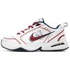 Air Monarch 4 Leather Low Top Chunky Sneakers Unisex Red White 415445-102(Team1052-)