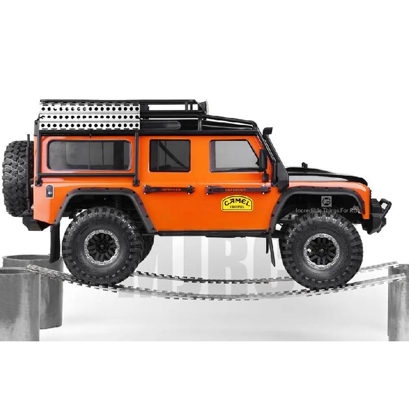 1/10 Rc Tracked Vehicle Escape Board Climbing Car Metal Skid For Trx4 Defender Bronco Axial Scx10 90046 D90 Yikong Rgt Rc4wd