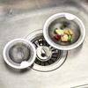 Stainless Steel Sink Drain Strainers With Durable Fine Mesh Perfect For Catching Food Scraps Preventing Clogging