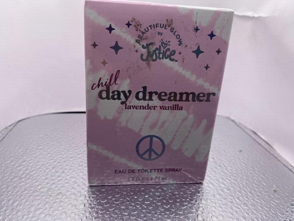 

Justice Chill Day Dreamer Lavender Vanilla Beautiful Glow 2.5 fl oz -SEALED Unisex T-Shirt XL