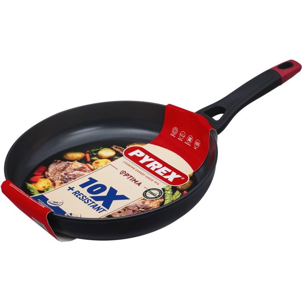 Poele - PYREX - 1455020 - En aluminium forgé - Antiadhésif - 30 cm - Sans PFAS