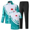 Unisex Chinese Martial Arts Coach Training Suit - Student & Athlete Casual Sportswear Set