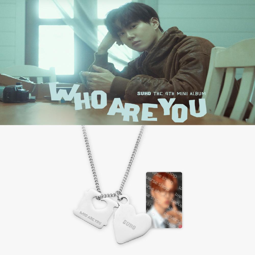 

Предзаказ SUHO 4-й мини-альбом WHO ARE YOU Ожерелье + Набор фотокарточек