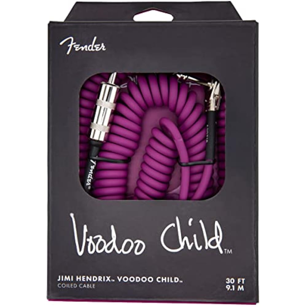 Fender Shielded Cable Hendrix Voodoo Child™ Cable, Purple