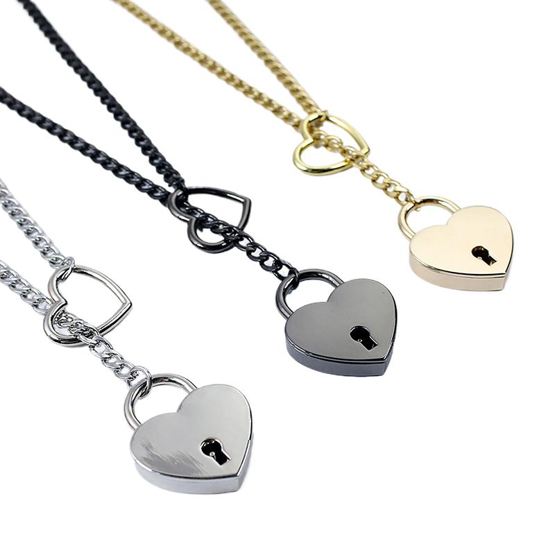 Slip Chain Necklace Rock Stainless Steel Cuban Long Necklace Jewelry Lariat Necklace
