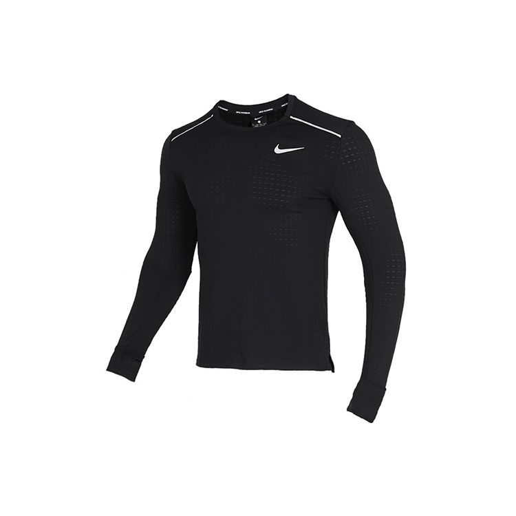 

Nike AS Men s NK SPHR ELMNT Top CRW LS Black BV4708-010 M