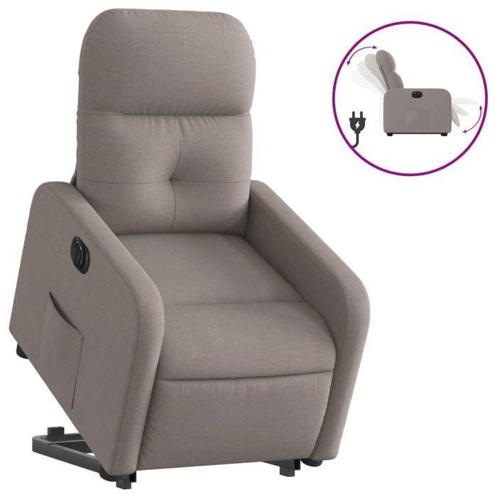 VidaXL Electric Recliner, Relaxation Chair with Adjustable Backrest and Footrest, Living Room Seat 3206820