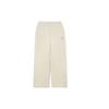 MLB Varsity Boston Red Sox Solid Loose Mid-Rise Wide-Leg Pants Casual Women Pants White 3FPTV0134-43CRD