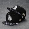 Hip Hop Hat Men's Flat Rim Hat Youth Couple Street Dance Baseball Cap Student Cap Women's Sun Protection Hat