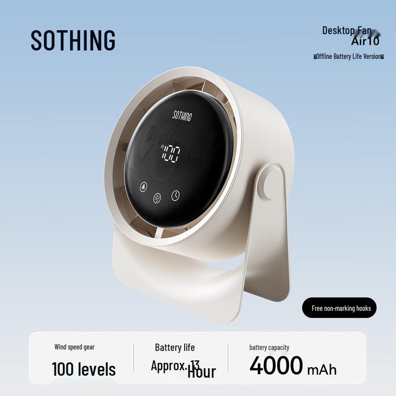 SOTHING Portable Desktop & Wall-Mounted Fan
