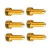 6PCS Guitar Hex Head Screws Double Tremolo Bridge Saddle String Locking Screw with Taper Tip