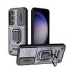 Slide Camera Lens Protector Armor Case For Samsung Galaxy S23 Plus Ultra Military Grade Bumpers Ring Cover