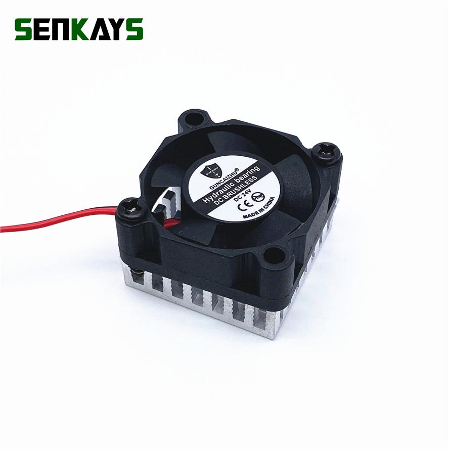 30x30x18mm 3010 30mm Fan DC 5V 12V 24V With 8mm Heat Sink BGA Fan Graphics Card Fan With Heat Sink Cooler Cooling Fan 2wire
