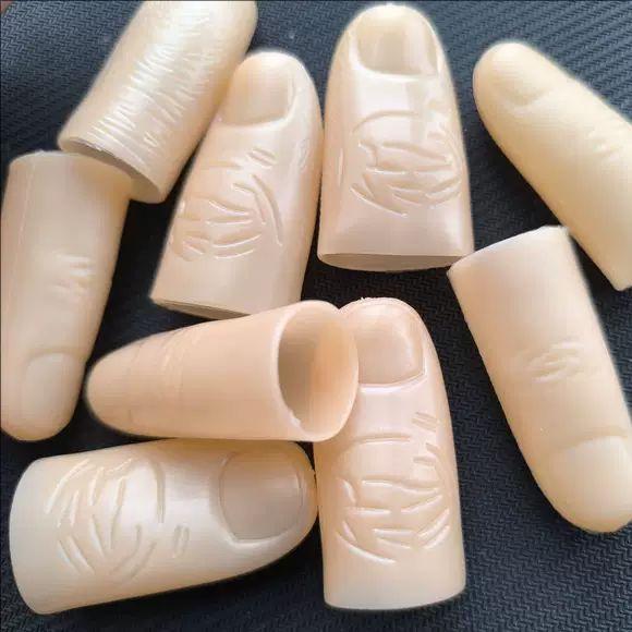 Thumb Finger Cot Sleeve for Tea and Vegetable Picking - Protective Glove for Fingers with Knife-Resistant Features