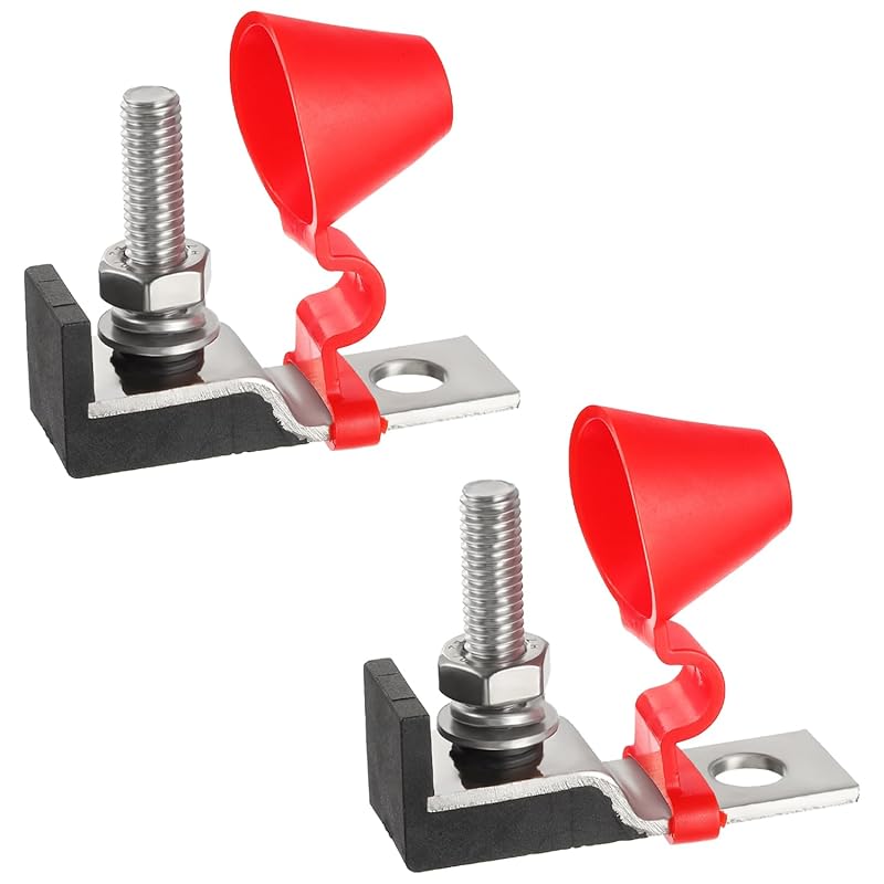 BOJACK Terminal Fuse 300A Marine Rated Battery Fuse (MRBF) 58V DC Max IP66 Waterproof for The Circuit Protection of Automobiles RVs Cranes Ships